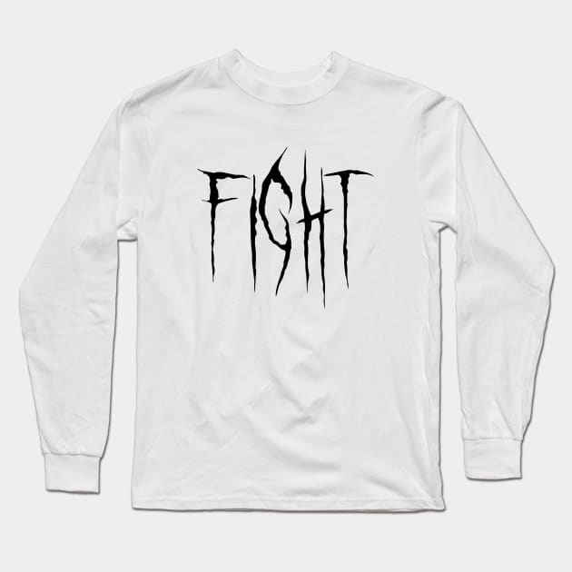 Fight Mortal Kombat 11 Long Sleeve T-Shirt by D_Machine